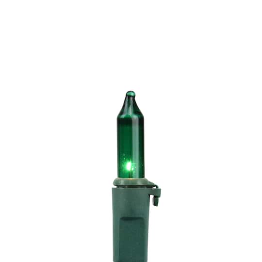 100 ct. Green Mini Commercial Grade Mini String Lights